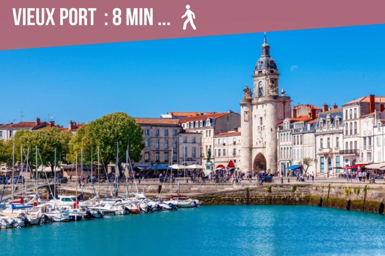 Ღ Marche Central • Au Coeur De Ville & Spacieux La Rochelle  Eksteriør bilde